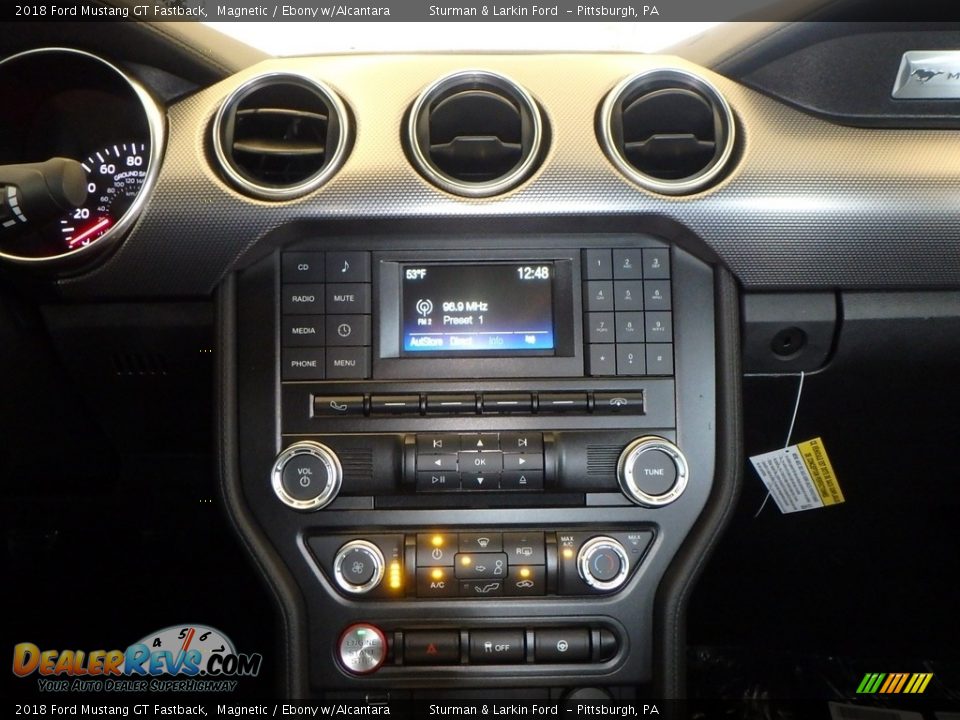 2018 Ford Mustang GT Fastback Magnetic / Ebony w/Alcantara Photo #12