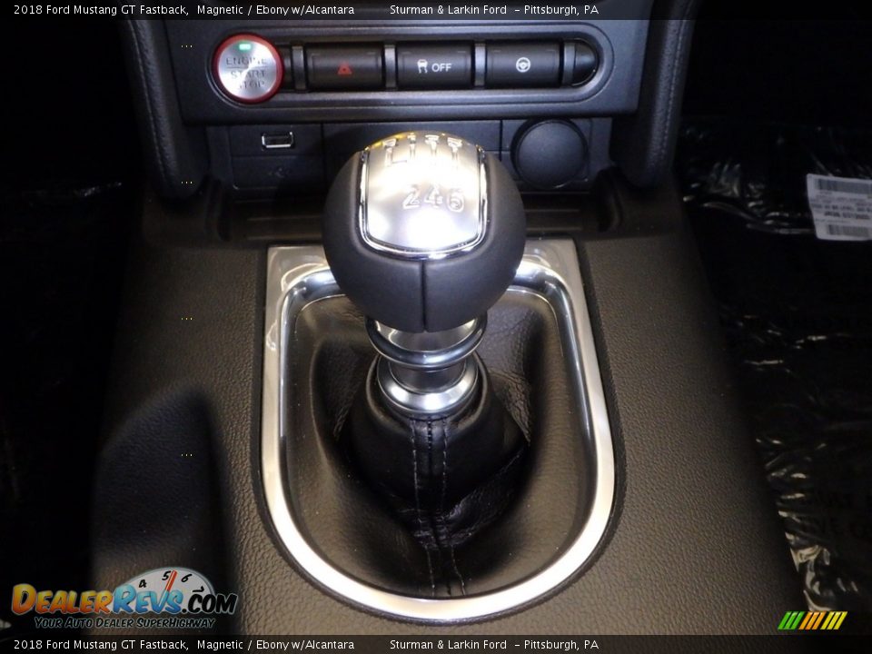 2018 Ford Mustang GT Fastback Magnetic / Ebony w/Alcantara Photo #14