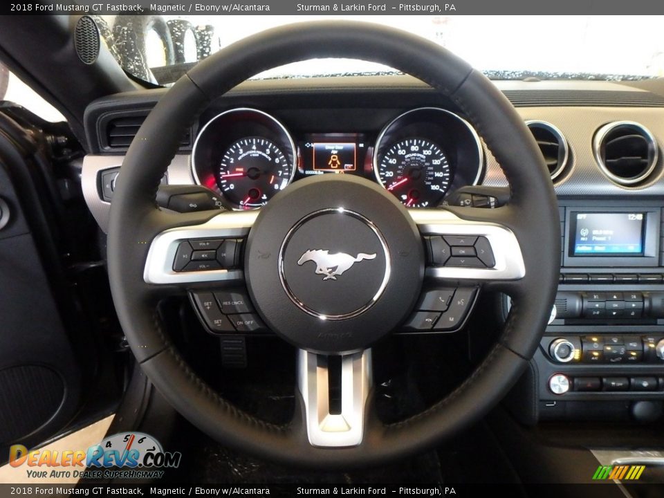 2018 Ford Mustang GT Fastback Magnetic / Ebony w/Alcantara Photo #15