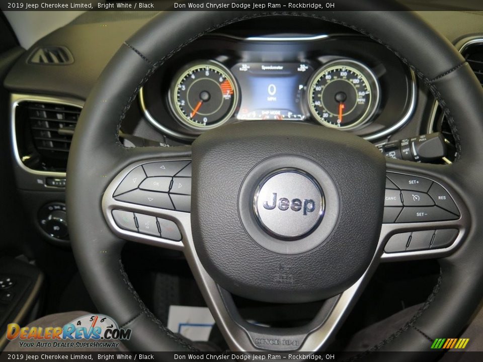 2019 Jeep Cherokee Limited Steering Wheel Photo #14
