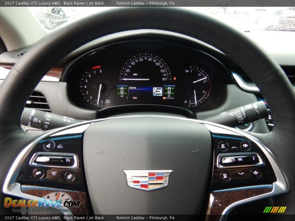 2017 Cadillac XTS Luxury AWD Black Raven / Jet Black Photo #14