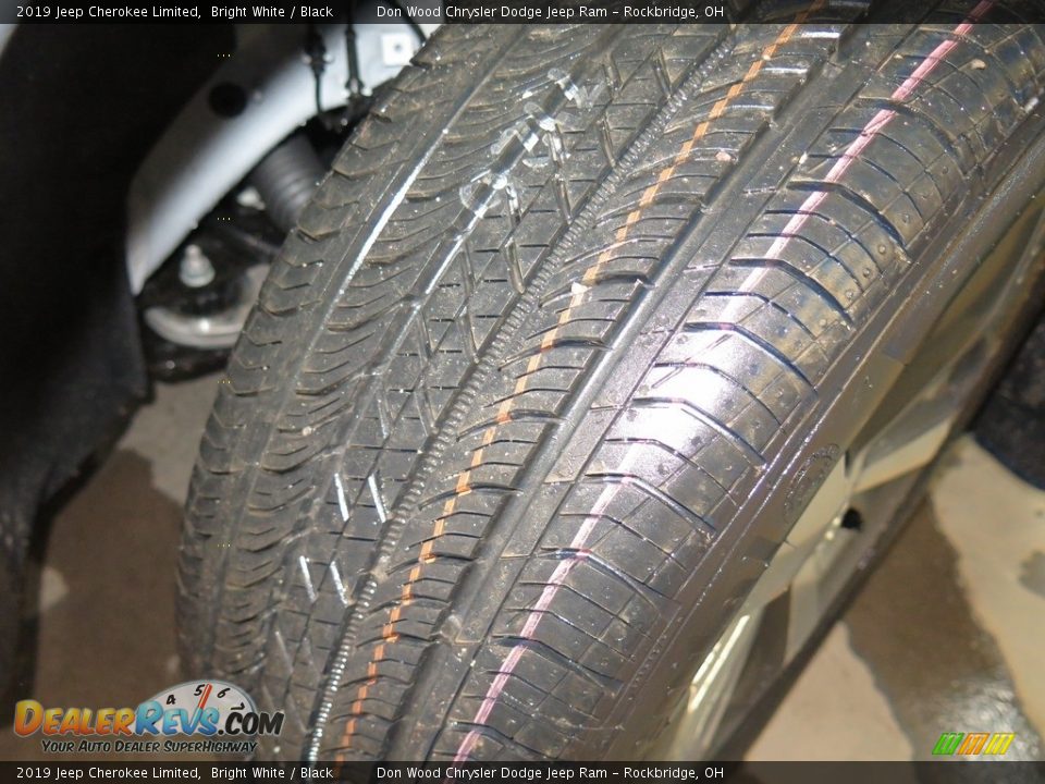 2019 Jeep Cherokee Limited Bright White / Black Photo #19