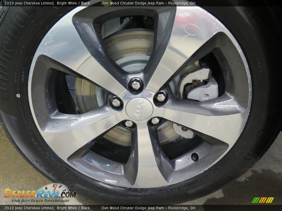 2019 Jeep Cherokee Limited Bright White / Black Photo #20