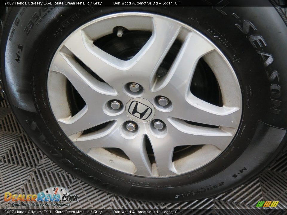 2007 Honda Odyssey EX-L Slate Green Metallic / Gray Photo #23