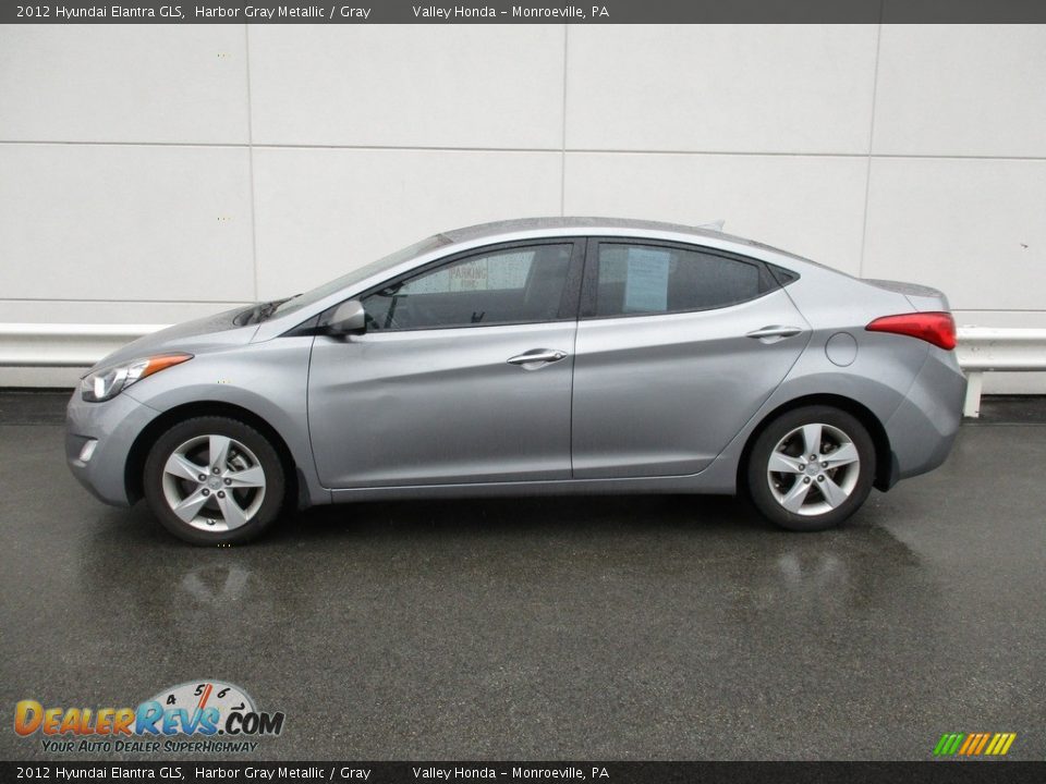2012 Hyundai Elantra GLS Harbor Gray Metallic / Gray Photo #2