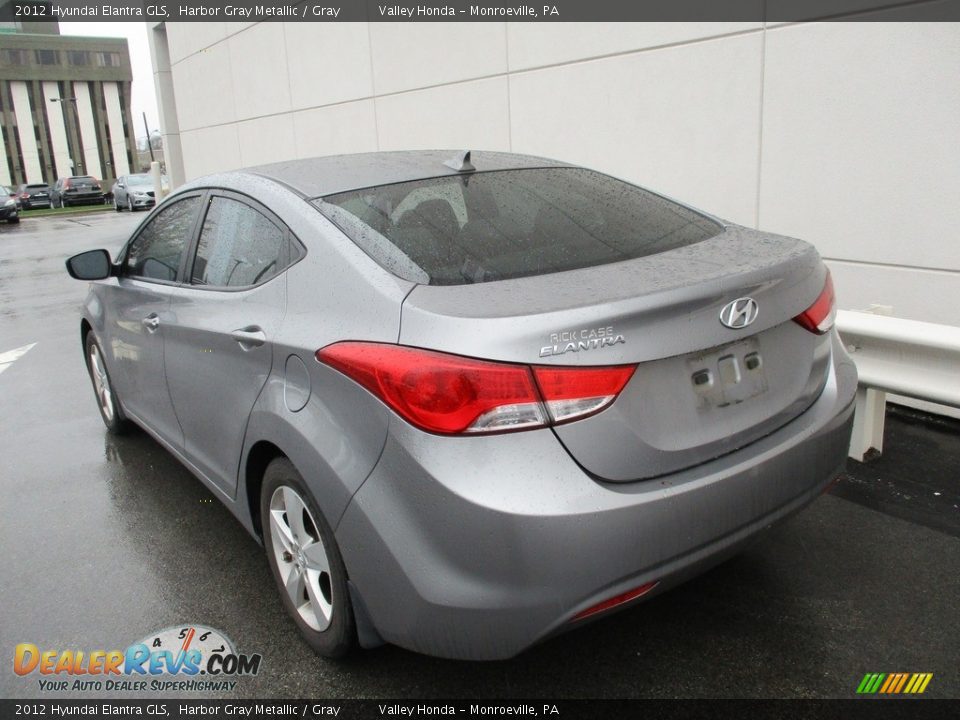 2012 Hyundai Elantra GLS Harbor Gray Metallic / Gray Photo #3