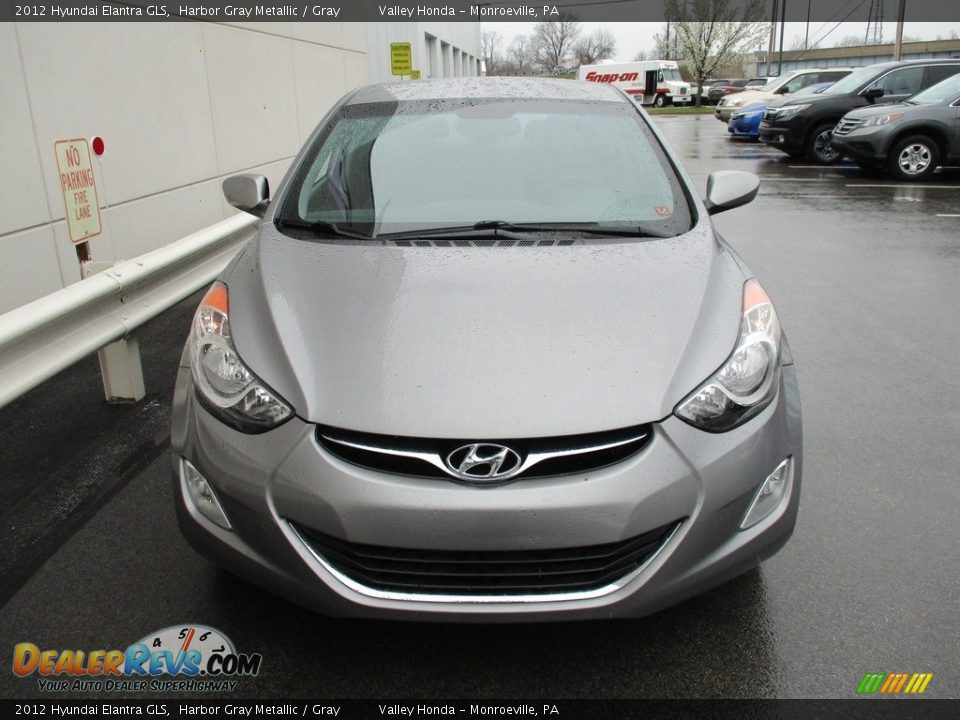 2012 Hyundai Elantra GLS Harbor Gray Metallic / Gray Photo #7