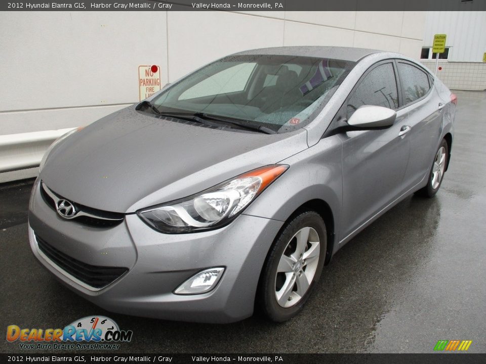 2012 Hyundai Elantra GLS Harbor Gray Metallic / Gray Photo #8