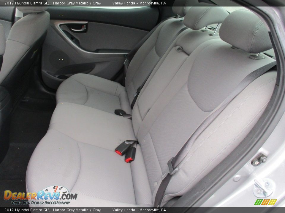 2012 Hyundai Elantra GLS Harbor Gray Metallic / Gray Photo #10