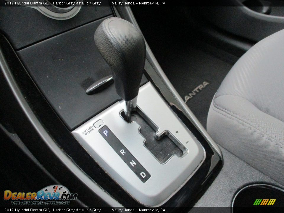 2012 Hyundai Elantra GLS Harbor Gray Metallic / Gray Photo #12