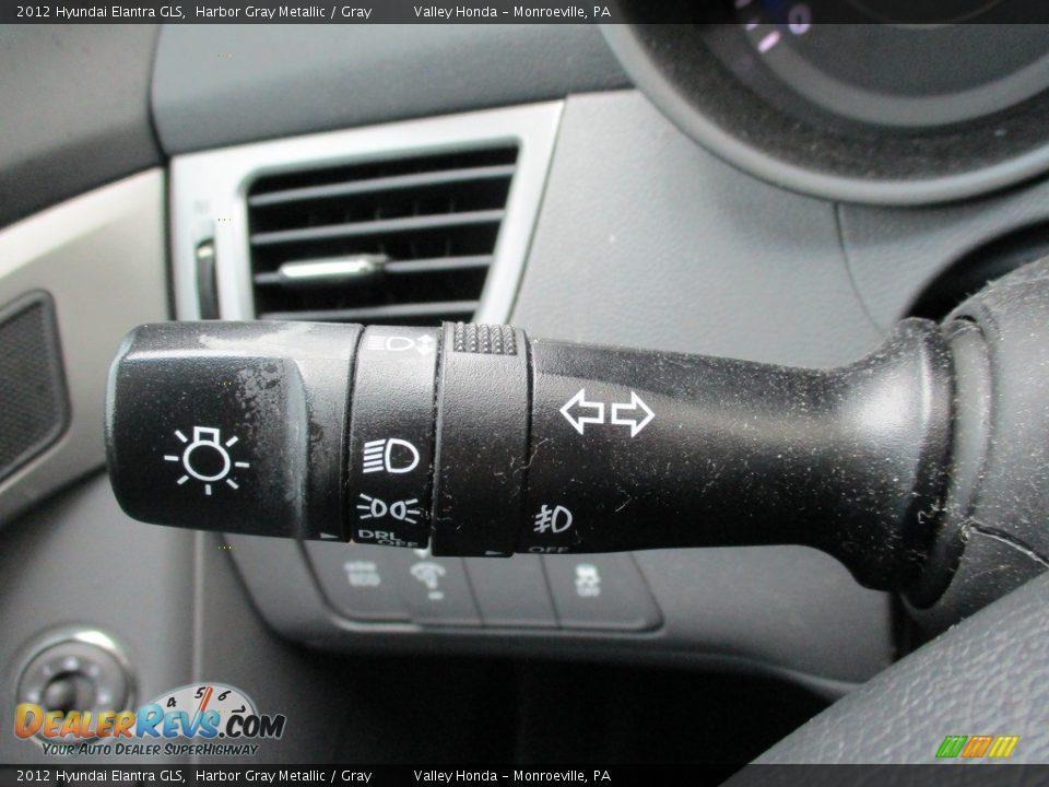 2012 Hyundai Elantra GLS Harbor Gray Metallic / Gray Photo #18