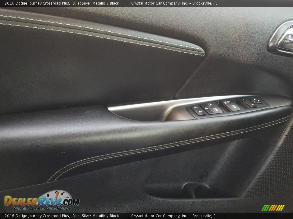 2016 Dodge Journey Crossroad Plus Billet Silver Metallic / Black Photo #18