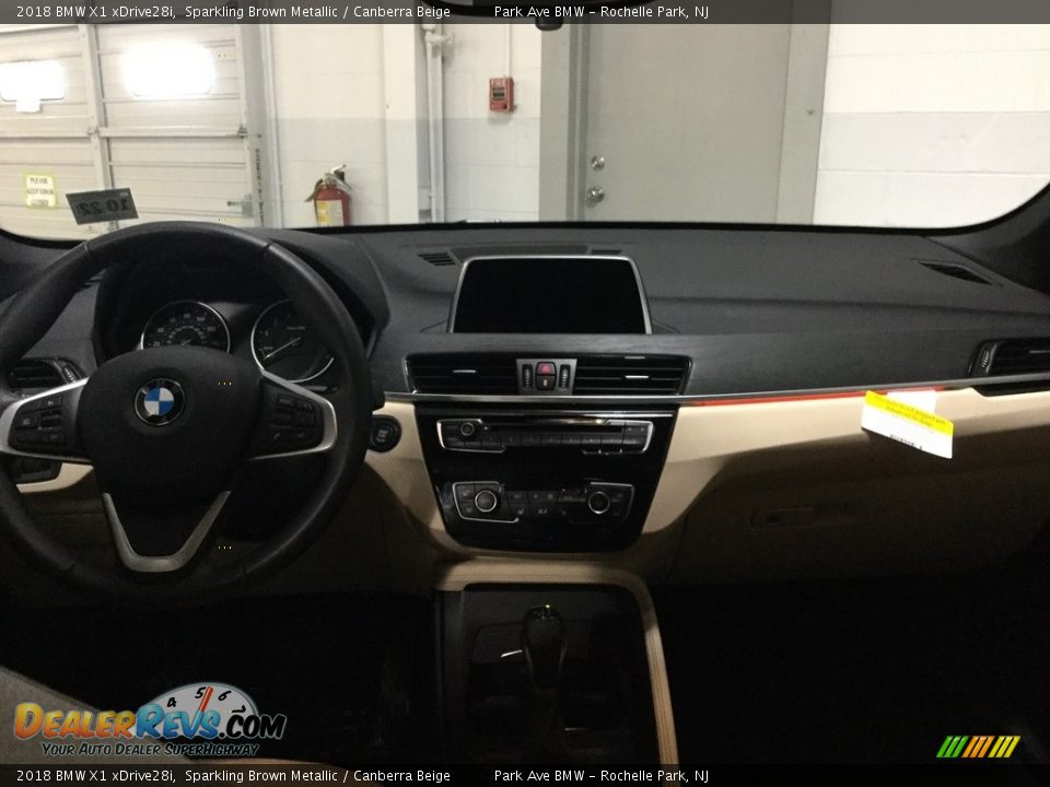 2018 BMW X1 xDrive28i Sparkling Brown Metallic / Canberra Beige Photo #21