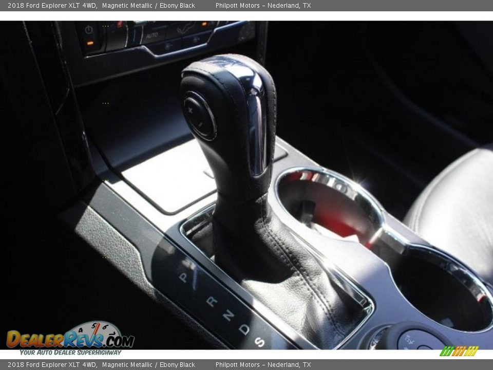 2018 Ford Explorer XLT 4WD Magnetic Metallic / Ebony Black Photo #14