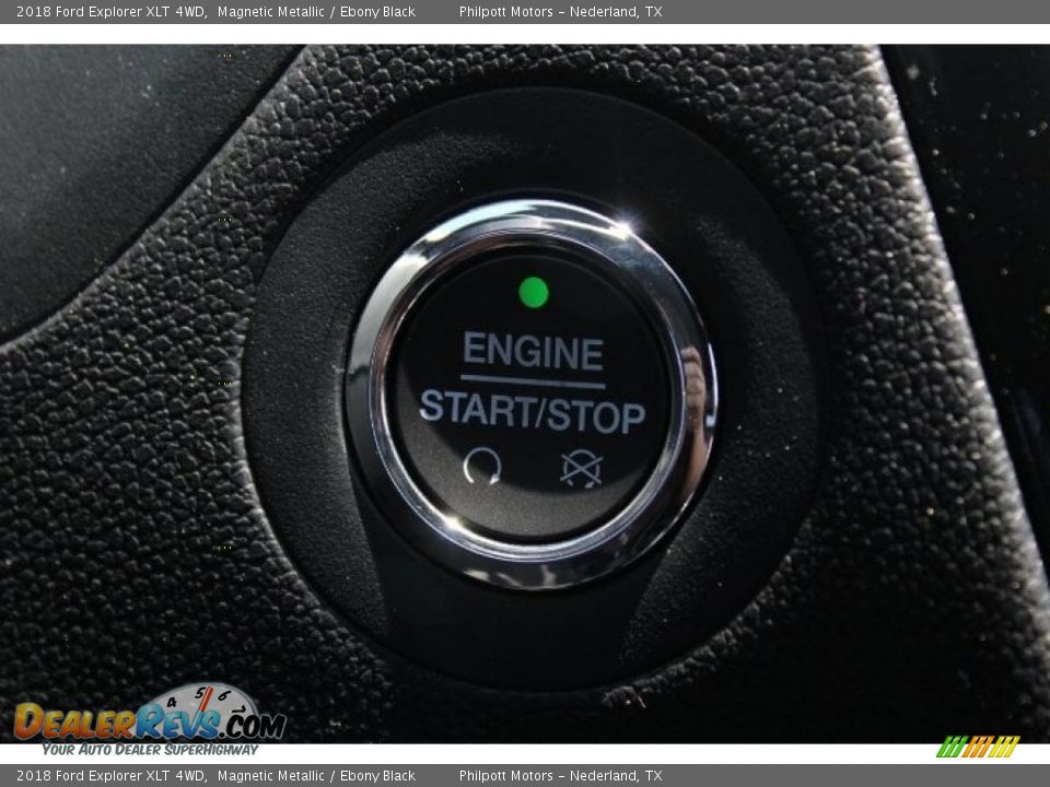 2018 Ford Explorer XLT 4WD Magnetic Metallic / Ebony Black Photo #18