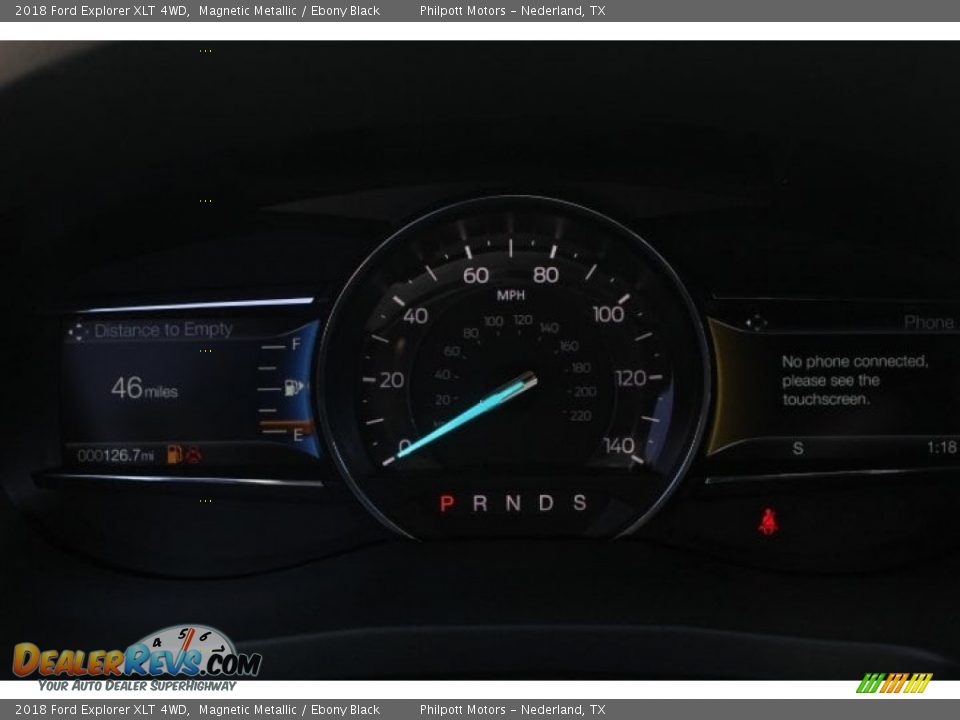 2018 Ford Explorer XLT 4WD Magnetic Metallic / Ebony Black Photo #21