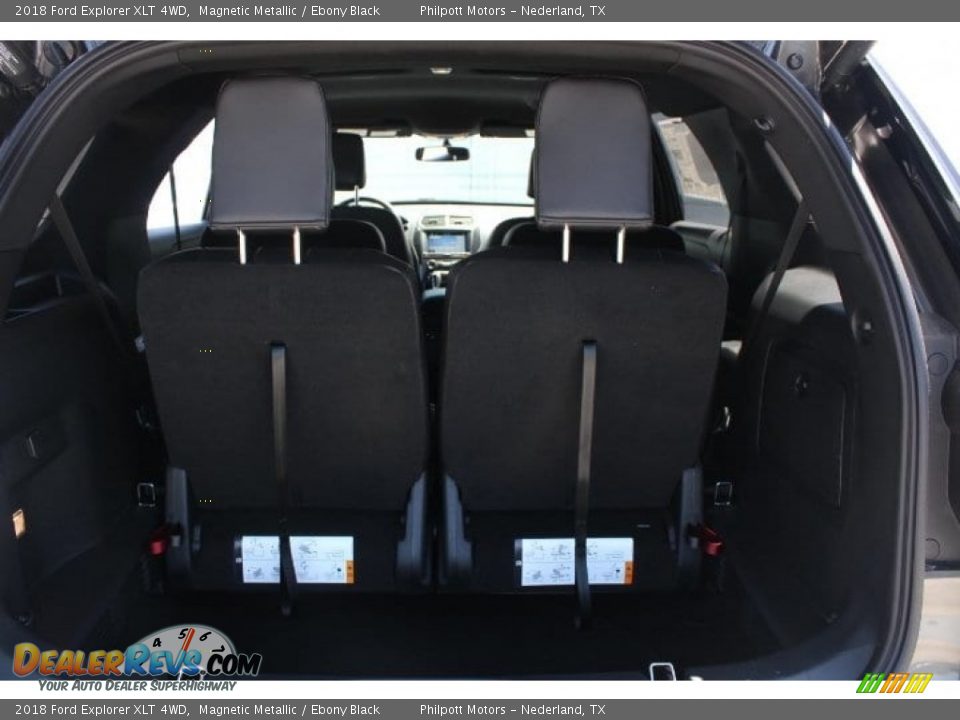 2018 Ford Explorer XLT 4WD Magnetic Metallic / Ebony Black Photo #27