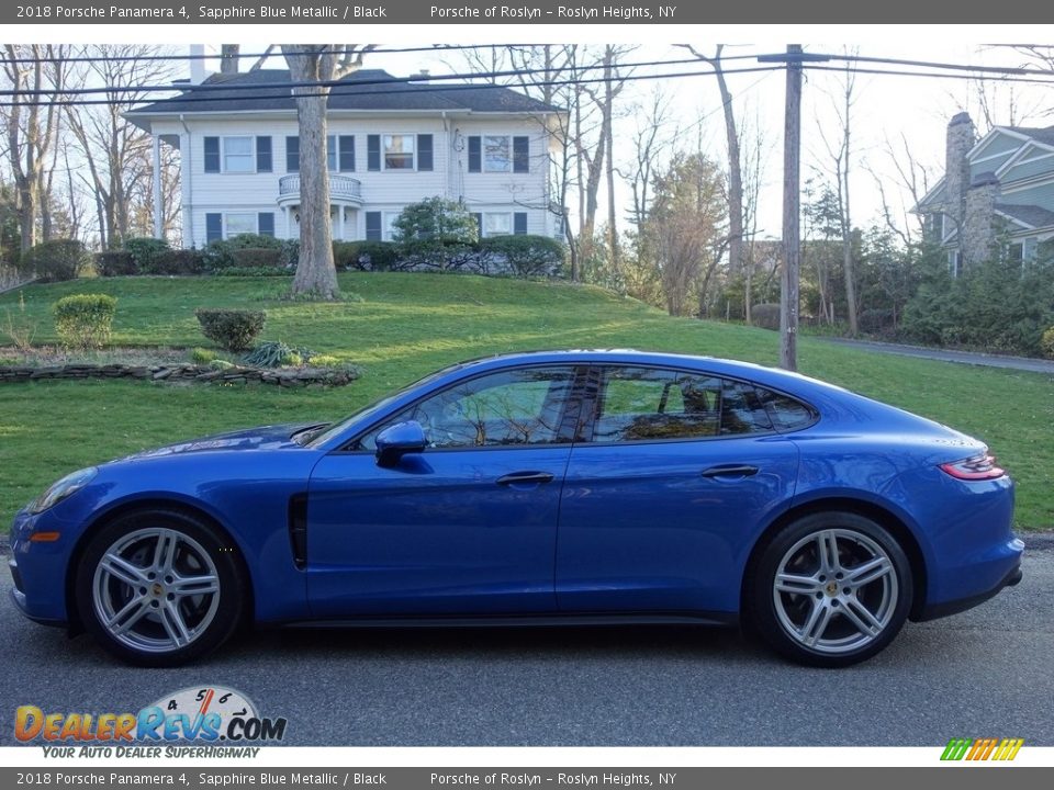 Sapphire Blue Metallic 2018 Porsche Panamera 4 Photo #3