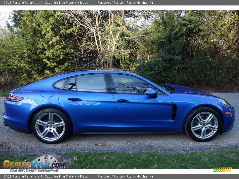 Sapphire Blue Metallic 2018 Porsche Panamera 4 Photo #7