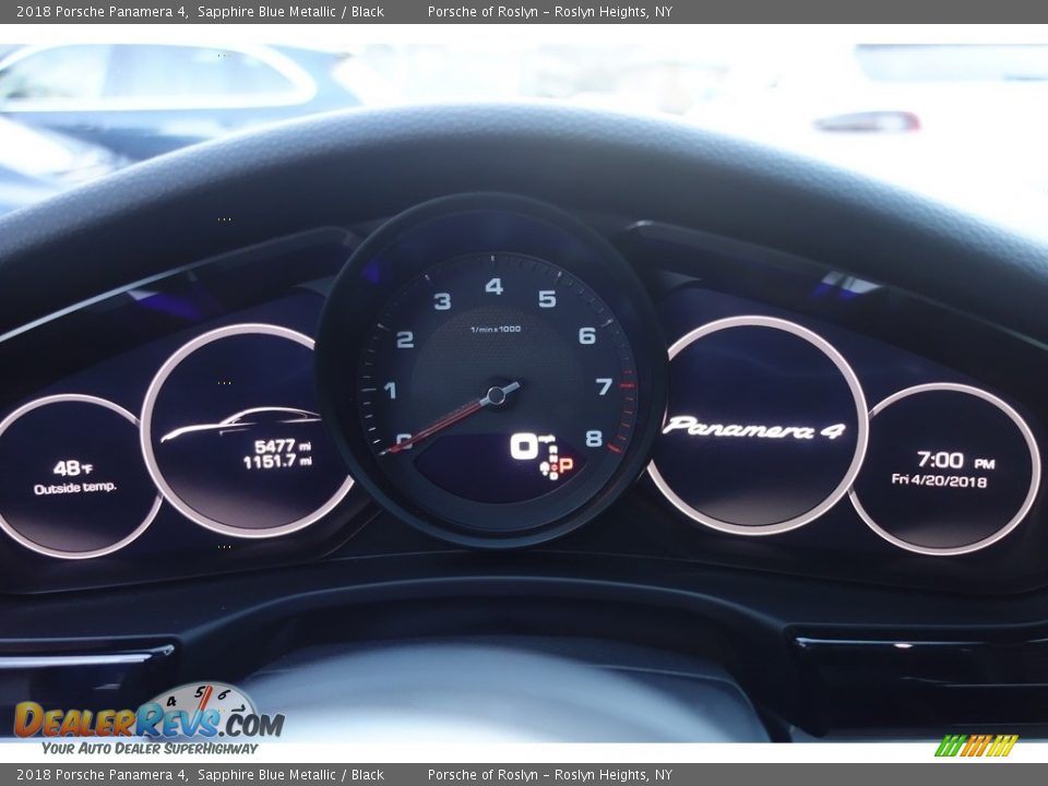 2018 Porsche Panamera 4 Gauges Photo #20