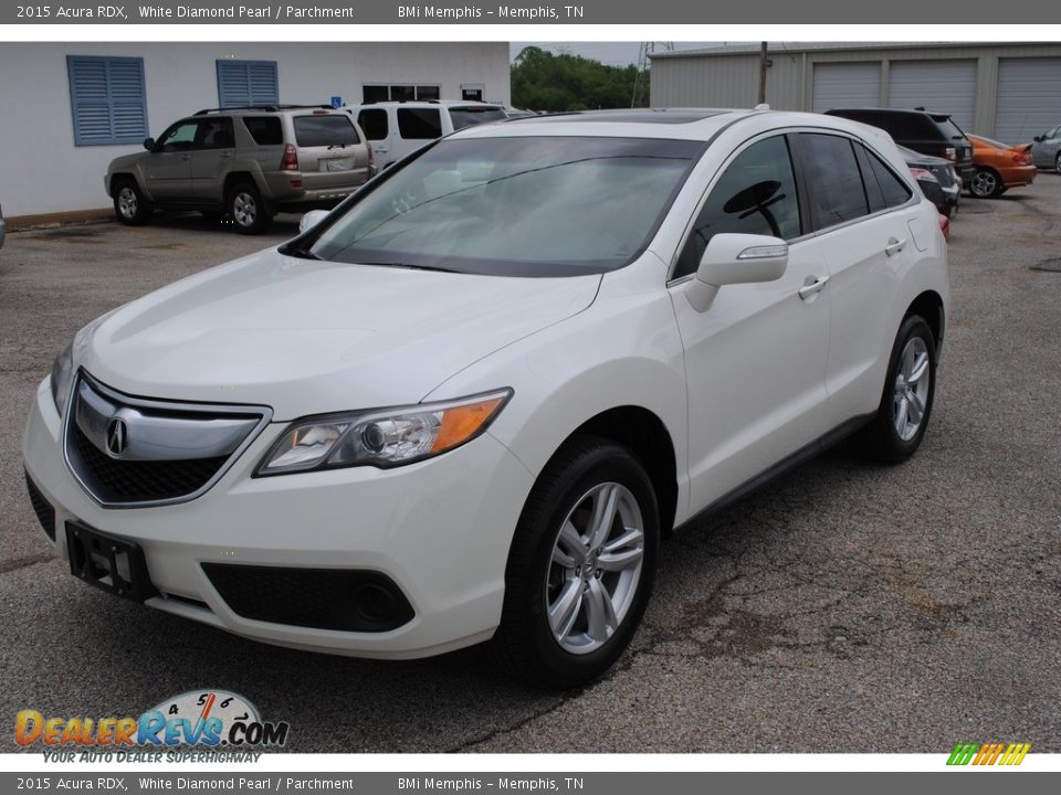 2015 Acura RDX White Diamond Pearl / Parchment Photo #1