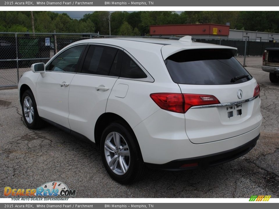 2015 Acura RDX White Diamond Pearl / Parchment Photo #3
