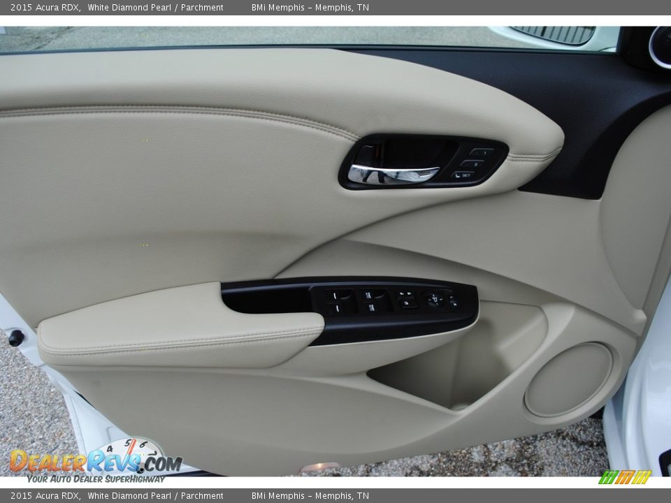 2015 Acura RDX White Diamond Pearl / Parchment Photo #10