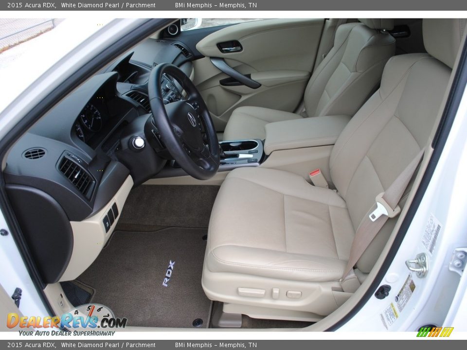 2015 Acura RDX White Diamond Pearl / Parchment Photo #11
