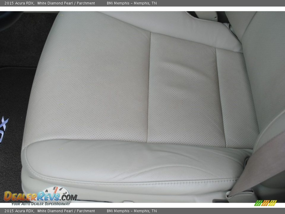 2015 Acura RDX White Diamond Pearl / Parchment Photo #12