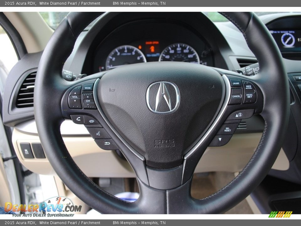2015 Acura RDX White Diamond Pearl / Parchment Photo #13