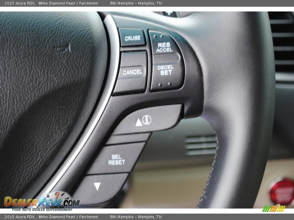 2015 Acura RDX White Diamond Pearl / Parchment Photo #15