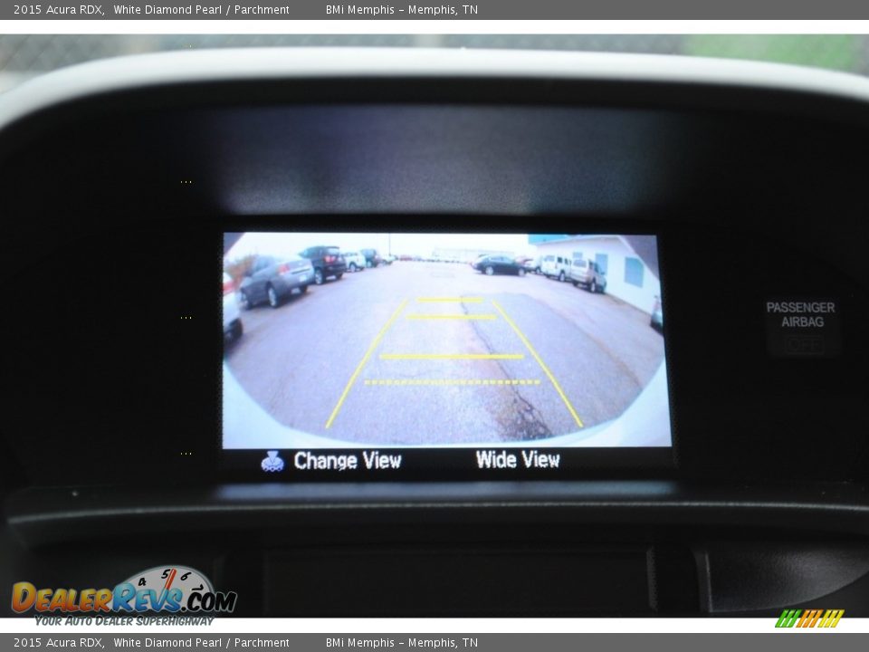 2015 Acura RDX White Diamond Pearl / Parchment Photo #18