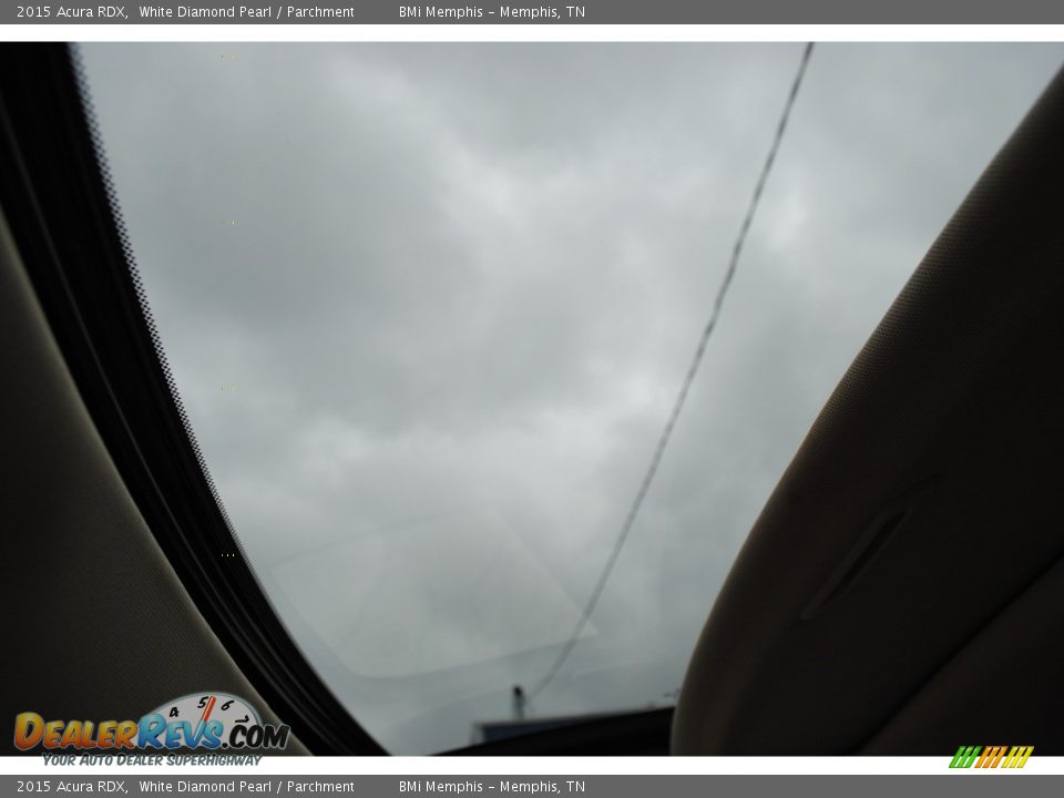 2015 Acura RDX White Diamond Pearl / Parchment Photo #22