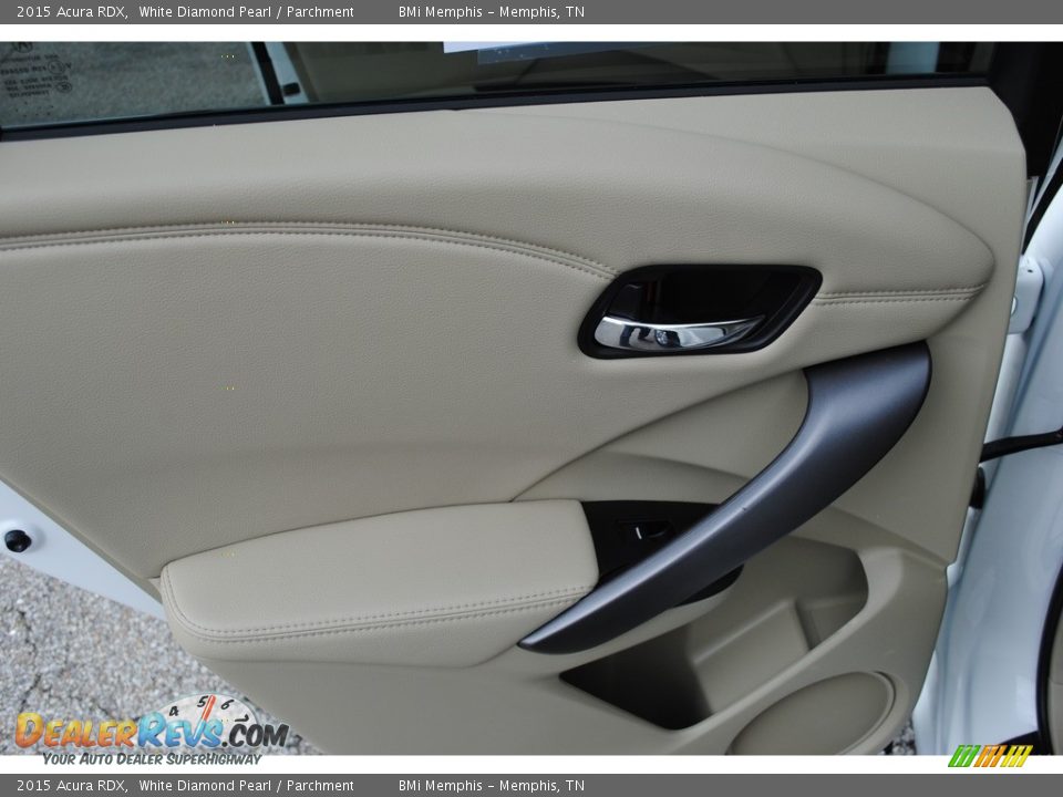 2015 Acura RDX White Diamond Pearl / Parchment Photo #23