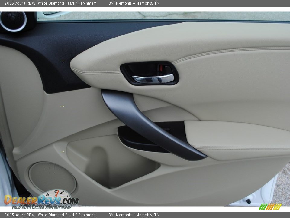 2015 Acura RDX White Diamond Pearl / Parchment Photo #27