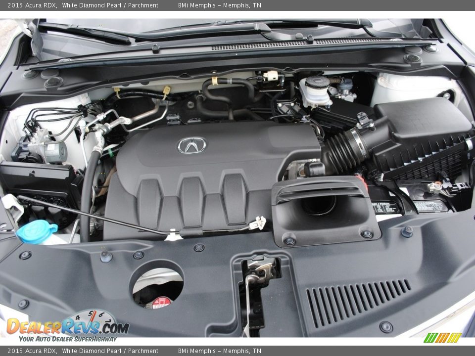 2015 Acura RDX White Diamond Pearl / Parchment Photo #30
