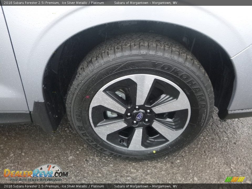 2018 Subaru Forester 2.5i Premium Ice Silver Metallic / Platinum Photo #2