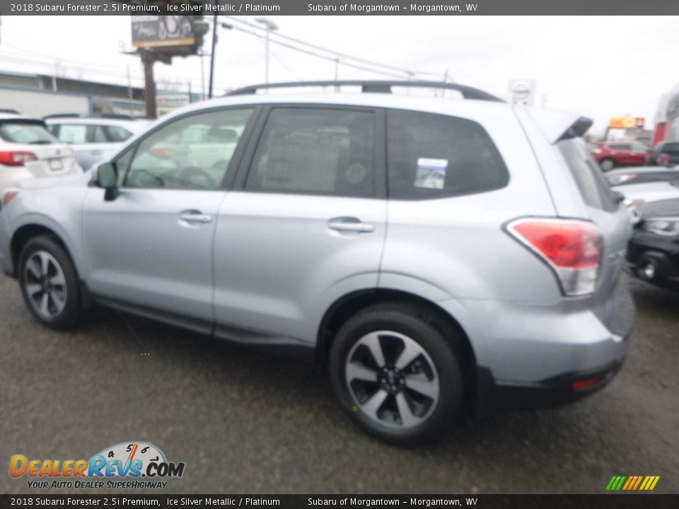2018 Subaru Forester 2.5i Premium Ice Silver Metallic / Platinum Photo #6