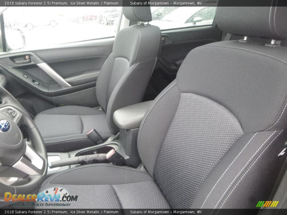 2018 Subaru Forester 2.5i Premium Ice Silver Metallic / Platinum Photo #15
