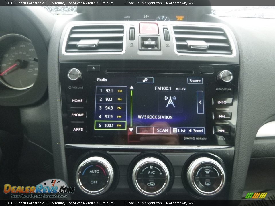 2018 Subaru Forester 2.5i Premium Ice Silver Metallic / Platinum Photo #17