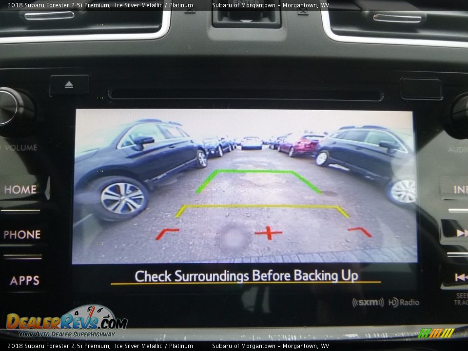 2018 Subaru Forester 2.5i Premium Ice Silver Metallic / Platinum Photo #18