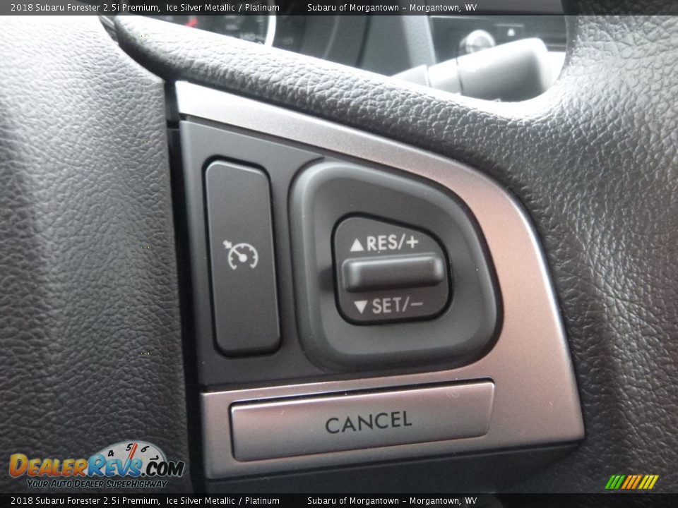 2018 Subaru Forester 2.5i Premium Ice Silver Metallic / Platinum Photo #19