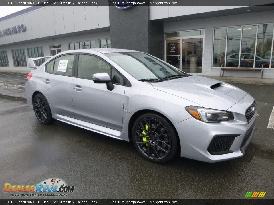 2018 Subaru WRX STI Ice Silver Metallic / Carbon Black Photo #1