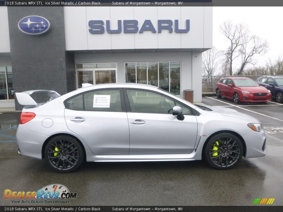 Ice Silver Metallic 2018 Subaru WRX STI Photo #3