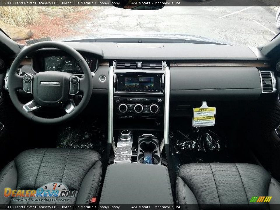 2018 Land Rover Discovery HSE Byron Blue Metallic / Ebony/Ebony Photo #4
