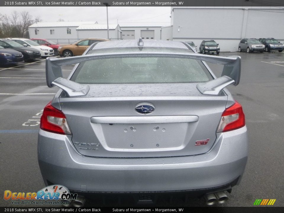 2018 Subaru WRX STI Ice Silver Metallic / Carbon Black Photo #5