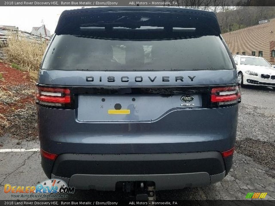 2018 Land Rover Discovery HSE Byron Blue Metallic / Ebony/Ebony Photo #7
