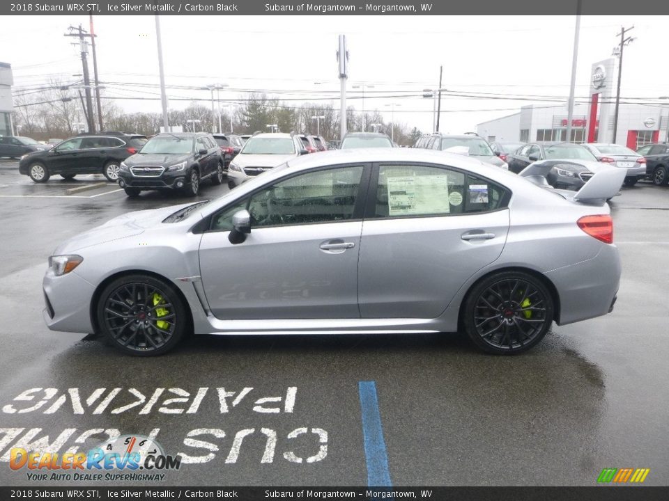 Ice Silver Metallic 2018 Subaru WRX STI Photo #7