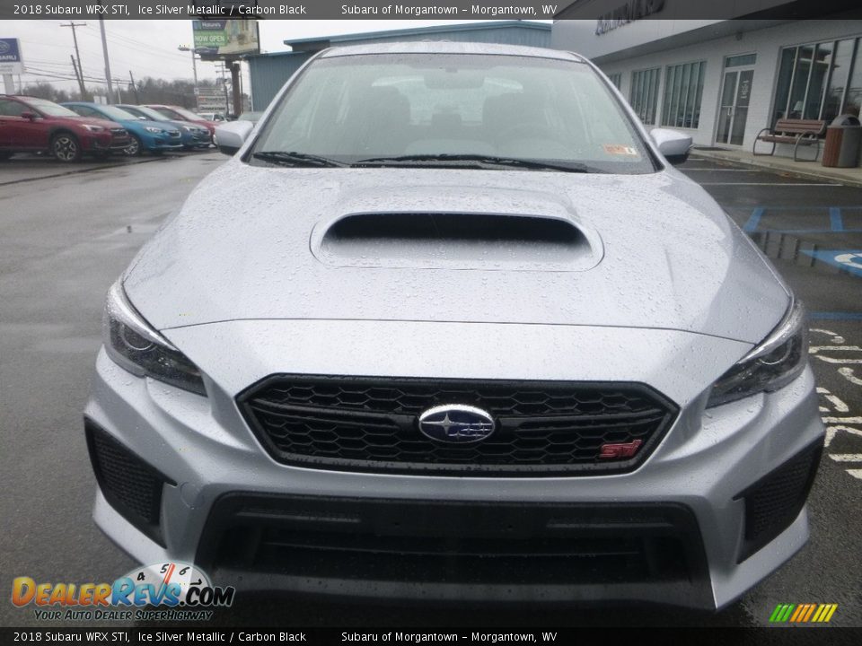 2018 Subaru WRX STI Ice Silver Metallic / Carbon Black Photo #9