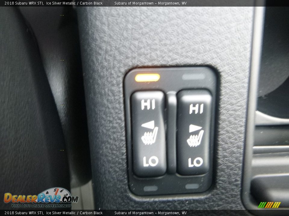 2018 Subaru WRX STI Ice Silver Metallic / Carbon Black Photo #18